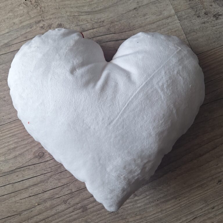 La Fabrique A DeDeuh - Coussin  Coeur personnalisé