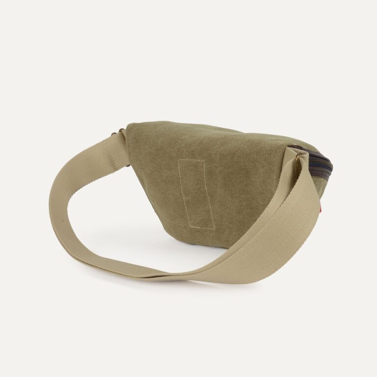 Bleu De Chauffe - Sac Banane New Beat - Kaki US Stonewhashed