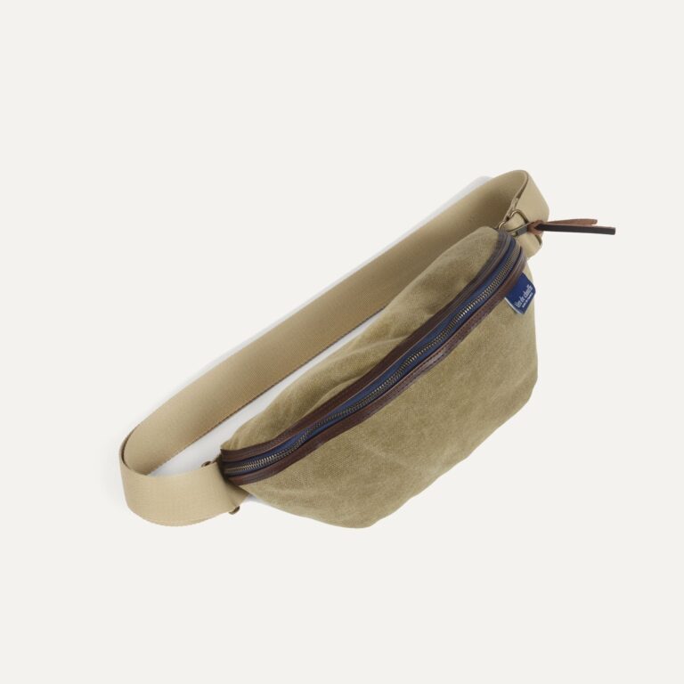 Bleu De Chauffe - Sac Banane New Beat - Kaki US Stonewhashed