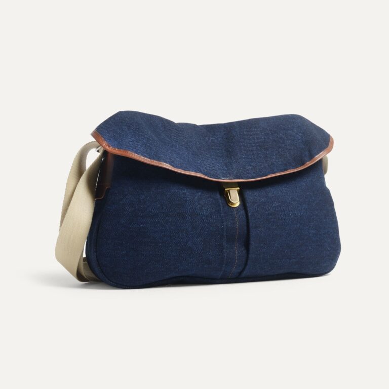 Bleu De Chauffe - Sac besace Léon - Denim