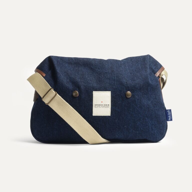 Bleu De Chauffe - Sac besace Léon - Denim