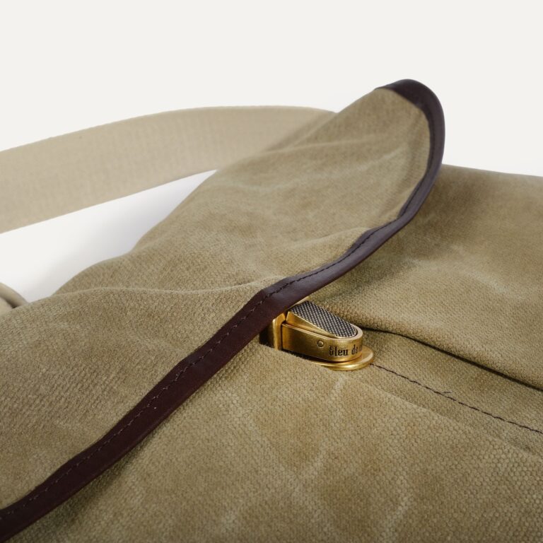 Bleu De Chauffe - Sac besace Léon - Kaki US Stonewahed
