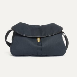 Sac besace Léon – Noir BM par la marque Bleu de Chauffe Bleu de Chauffe - Sac besace Léon – Noir BM