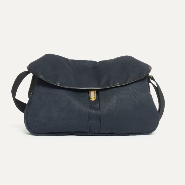 sac besace leon noir bm Bleu De Chauffe - Sac besace Léon - Noir BM