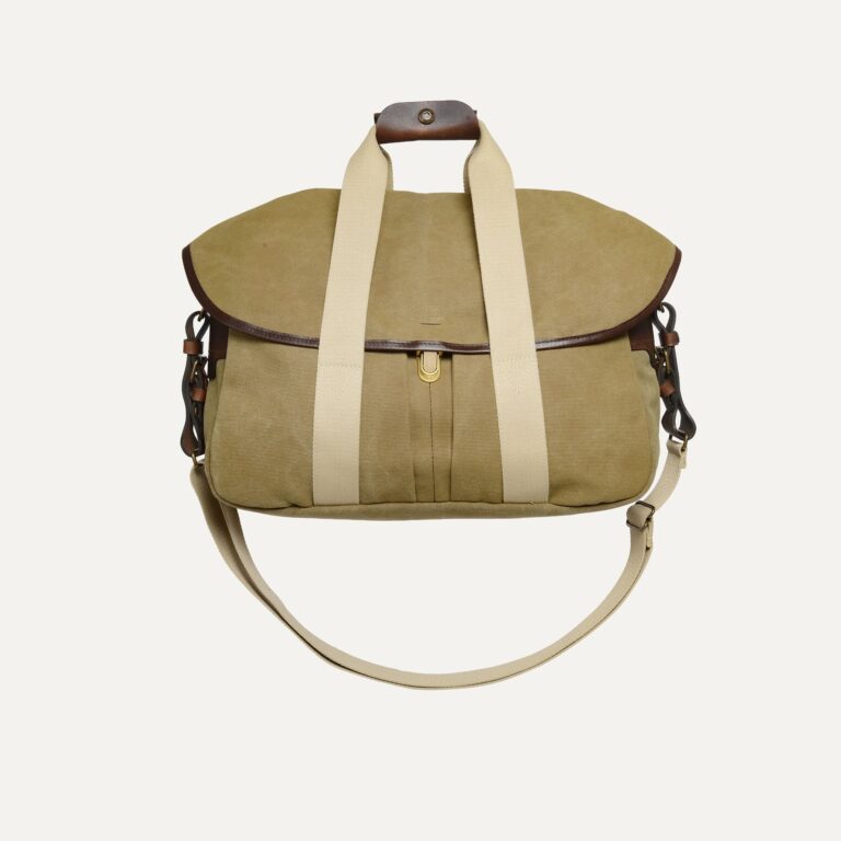 Bleu De Chauffe - Sac business Musette - Kaki US Stonewashed