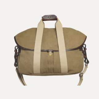 Bleu de Chauffe - Sac business Musette – Kaki US Stonewashed