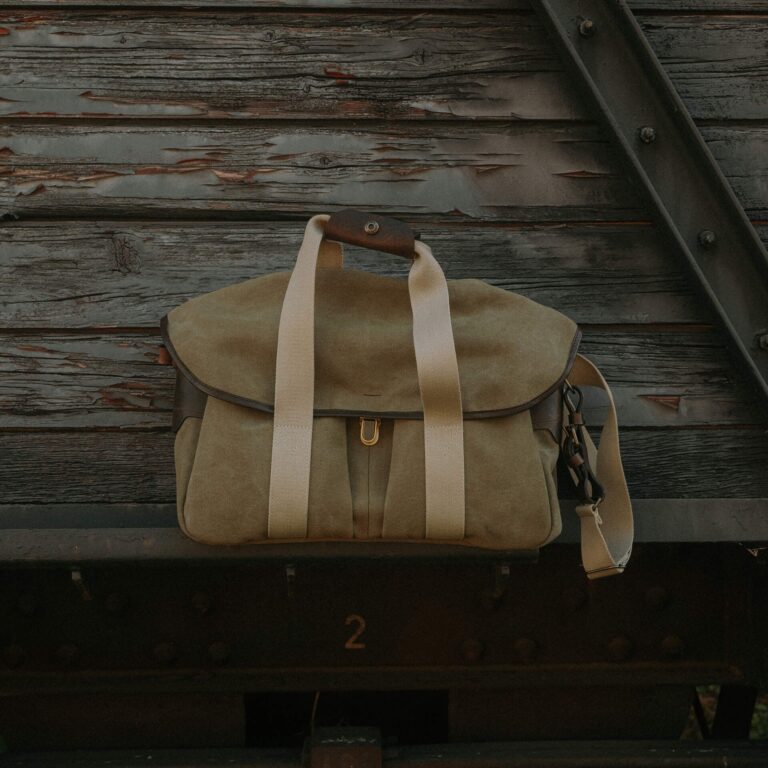 Bleu De Chauffe - Sac business Musette - Kaki US Stonewashed