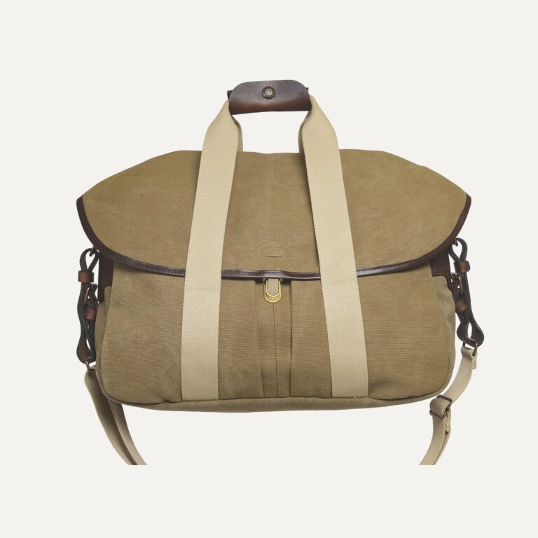 Bleu De Chauffe - Sac business Musette - Kaki US Stonewashed