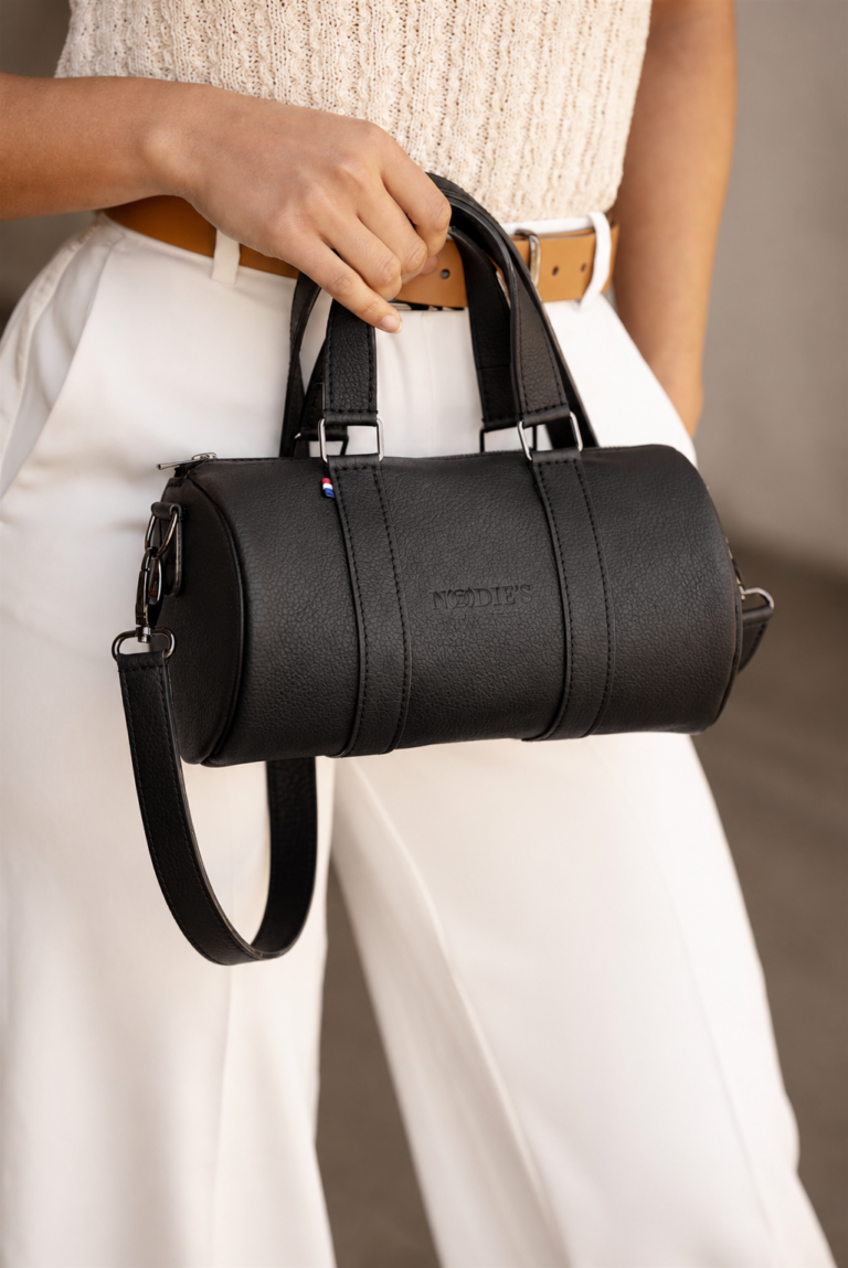 Nodie's - Jim - cuir noir grainé