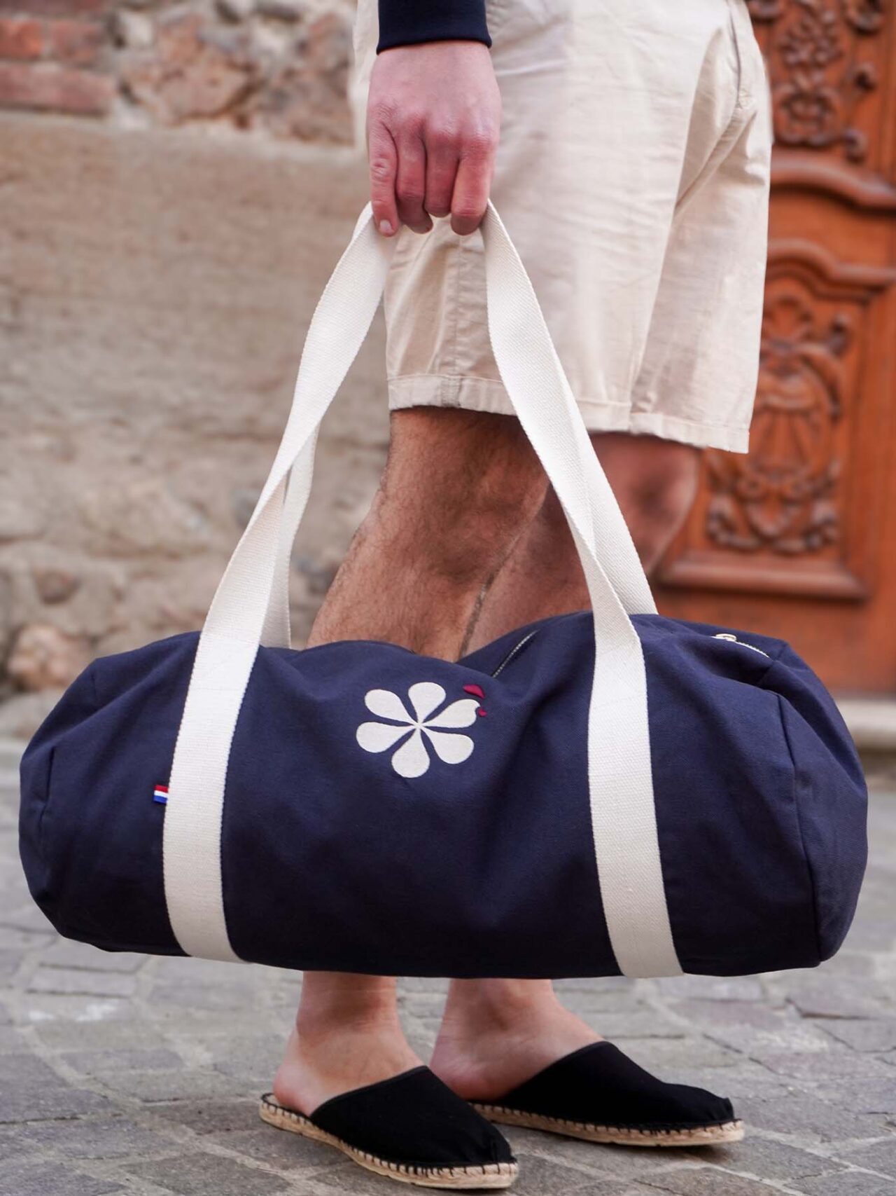 sac polochon marine10 Maison Tricolore - Le Sac Voyageur