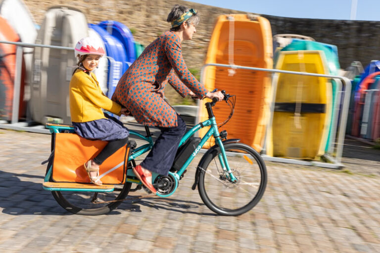 Atelier de la Baleine à Bosse - Sacoche vélo longtail / Midtail - CARGOLAINE – duo