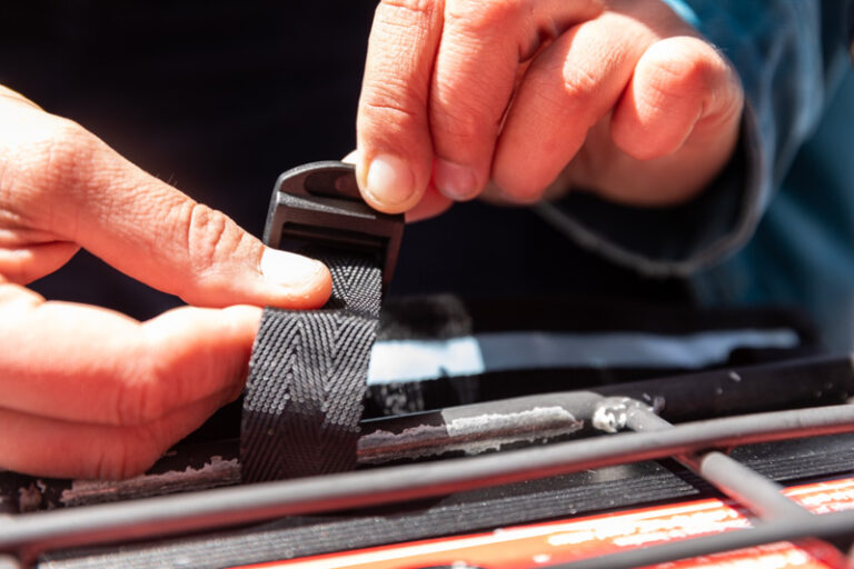 Atelier de la Baleine à Bosse - Sacoche de vélo modulable - CABASOUK – noir