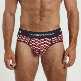 Slip géométrique par la marque Garçon Français Garçon Français - Slip géométrique