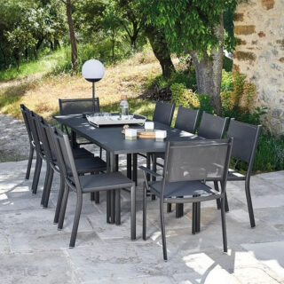 Table à allonge FERMOB Costa 160/240x90cm en métal – 25 coloris par la marque Fermob Fermob - Table à allonge FERMOB Costa 160/240x90cm en métal – 25 coloris