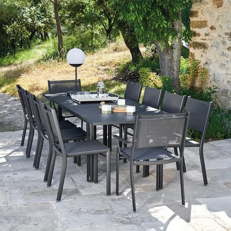 table a allonge fermob costa 160240x90cm en metal 25 coloris FERMOB - Table à allonge FERMOB Costa 160/240x90cm en métal - 25 coloris