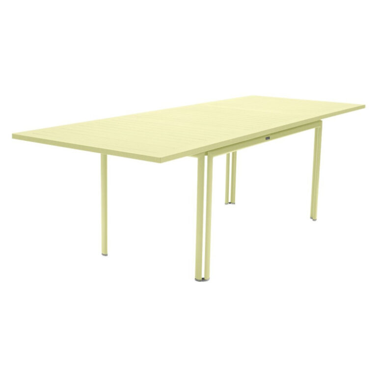 FERMOB - Table à allonge FERMOB Costa 160/240x90cm en métal - 25 coloris