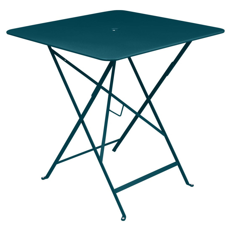 table a manger carree fermob bistro 71x71cm en metal 25 coloris FERMOB - Table à manger carrée FERMOB Bistro 71x71cm en métal - 25 coloris