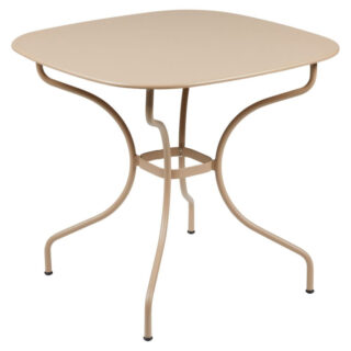 Table à manger carronde FERMOB Opéra+ 82x82cm en métal – 25 coloris par la marque Fermob Fermob - Table à manger carronde FERMOB Opéra+ 82x82cm en métal – 25 coloris