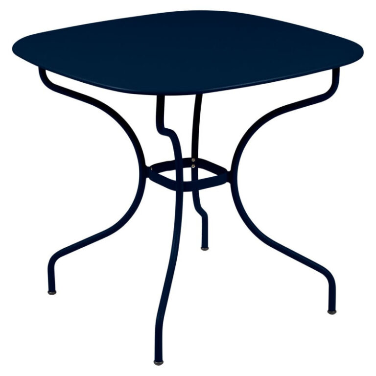 FERMOB - Table à manger carronde FERMOB Opéra+ 82x82cm en métal - 25 coloris
