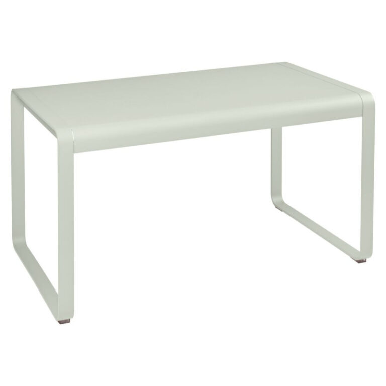 FERMOB - Table à manger rectangulaire FERMOB Bellevie 140x80cm en métal - 25 coloris