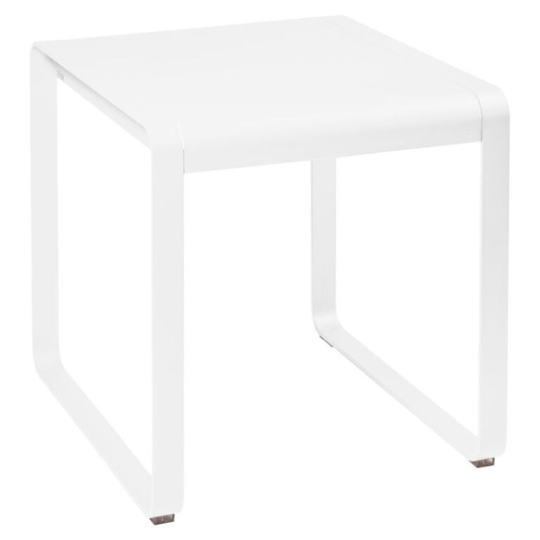 FERMOB - Table à manger FERMOB Bellevie 74x80cm en métal - 25 coloris