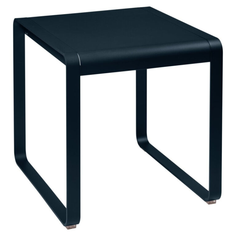 FERMOB - Table à manger FERMOB Bellevie 74x80cm en métal - 25 coloris