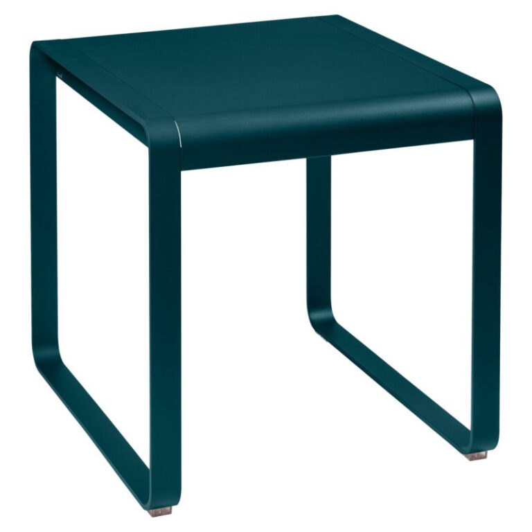 FERMOB - Table à manger FERMOB Bellevie 74x80cm en métal - 25 coloris
