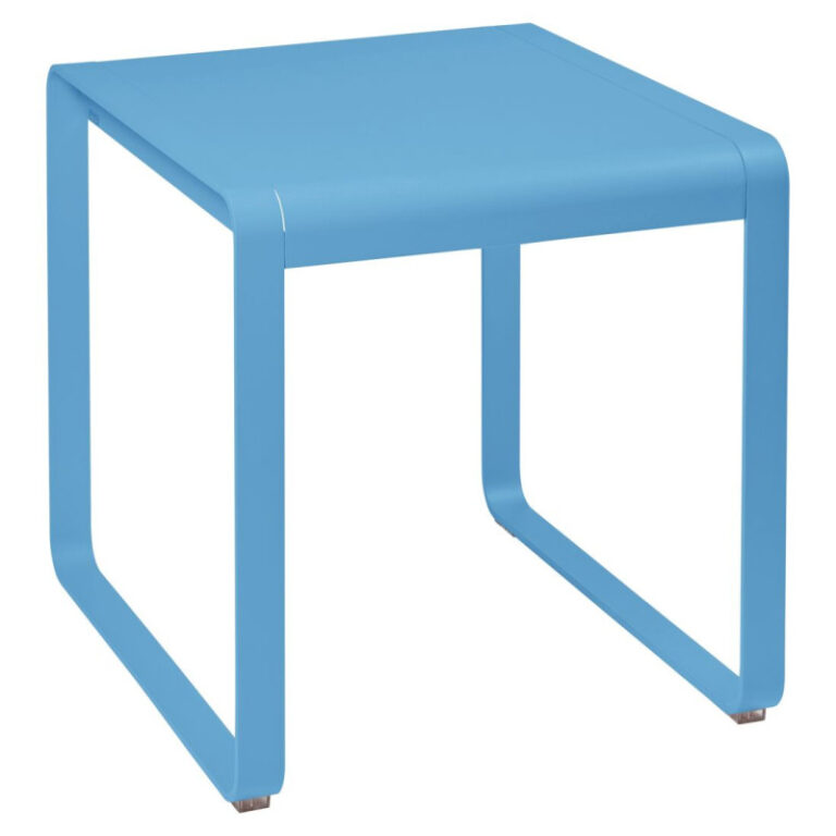 FERMOB - Table à manger FERMOB Bellevie 74x80cm en métal - 25 coloris