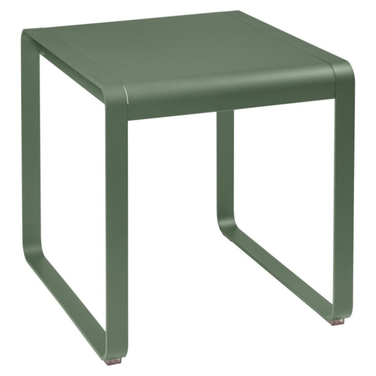 FERMOB - Table à manger FERMOB Bellevie 74x80cm en métal - 25 coloris