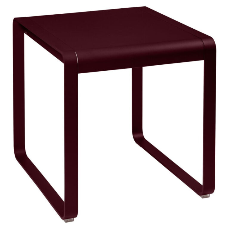 FERMOB - Table à manger FERMOB Bellevie 74x80cm en métal - 25 coloris