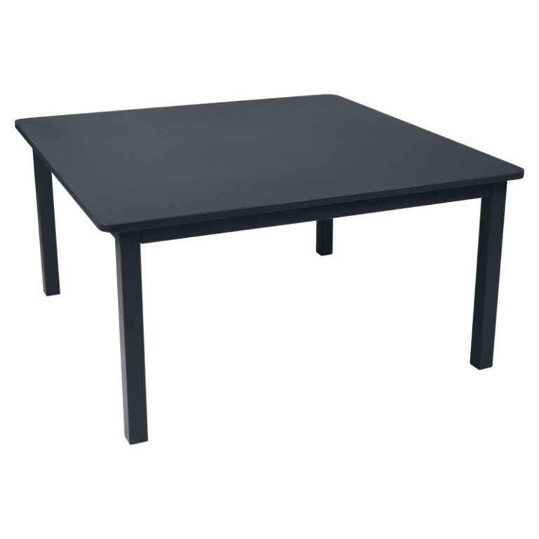 FERMOB - Table à manger FERMOB Craft 143x143cm en métal - 25 coloris