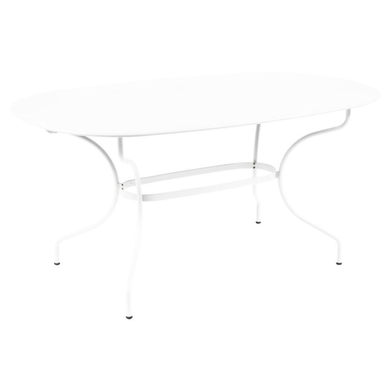 FERMOB - Table à manger ovale FERMOB Opéra+ 160x90cm en métal - 25 coloris