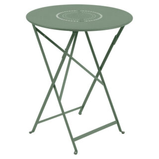 Table à manger pliante ronde FERMOB Floréal 60cm en métal – 25 coloris par la marque Fermob Fermob - Table à manger pliante ronde FERMOB Floréal 60cm en métal – 25 coloris