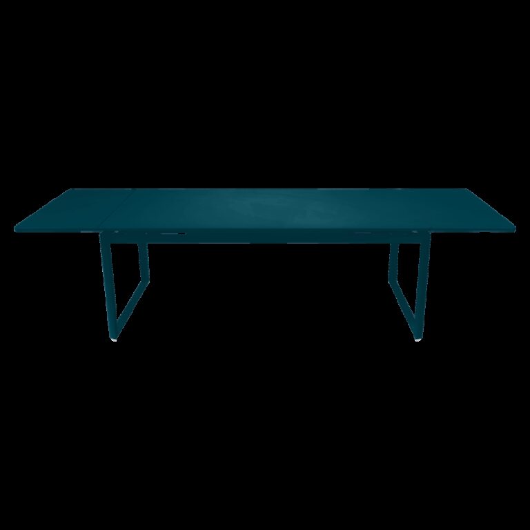 FERMOB - Table à manger rectangulaire FERMOB Biarritz avec allonges 200/300x100cm en métal - 25 coloris