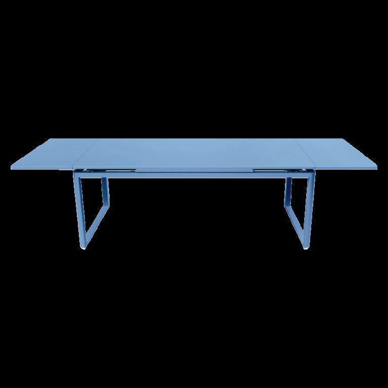 FERMOB - Table à manger rectangulaire FERMOB Biarritz avec allonges 200/300x100cm en métal - 25 coloris