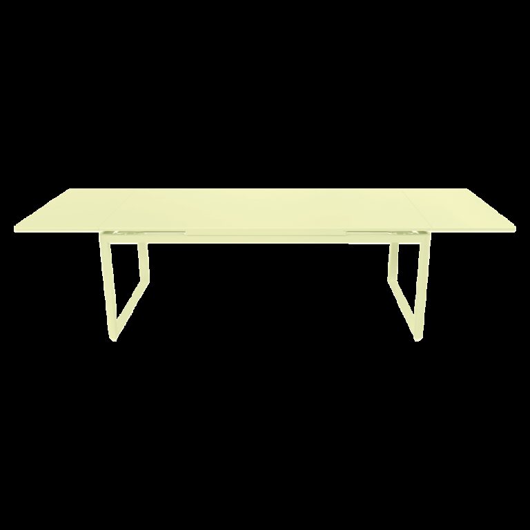 FERMOB - Table à manger rectangulaire FERMOB Biarritz avec allonges 200/300x100cm en métal - 25 coloris