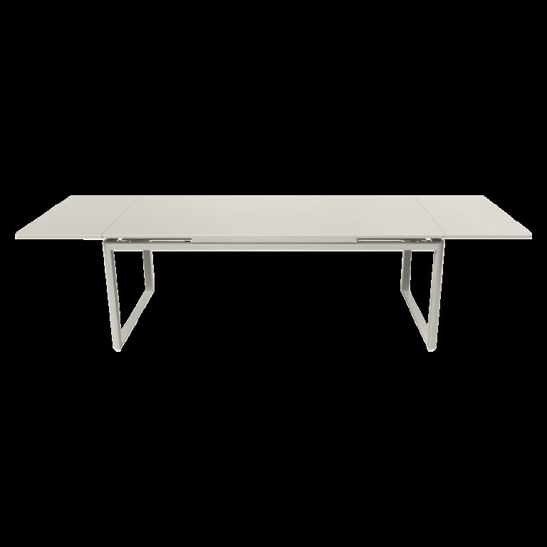 FERMOB - Table à manger rectangulaire FERMOB Biarritz avec allonges 200/300x100cm en métal - 25 coloris