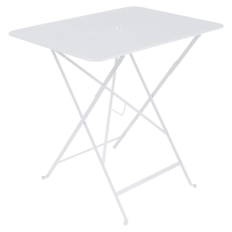 FERMOB - Table à manger rectangulaire FERMOB Bistro 77x57cm en métal - 25 coloris
