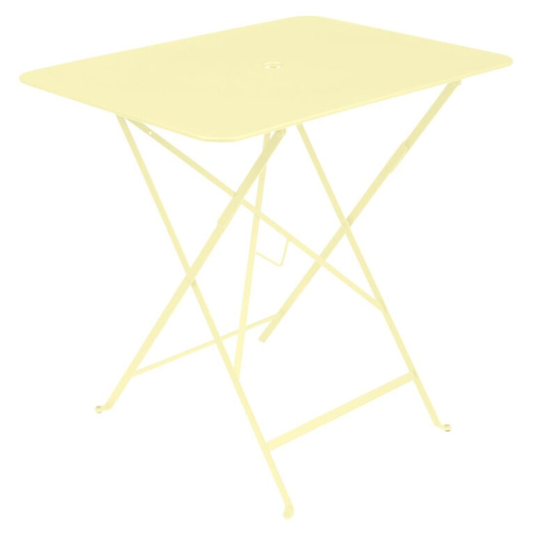 FERMOB - Table à manger rectangulaire FERMOB Bistro 77x57cm en métal - 25 coloris