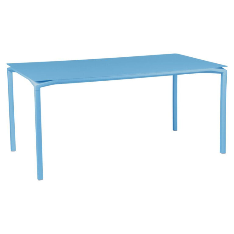 FERMOB - Table à manger rectangulaire FERMOB Calvi 160x80cm en métal - 25 coloris