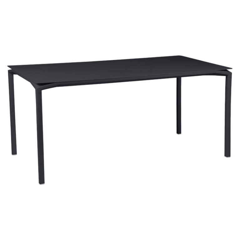 FERMOB - Table à manger rectangulaire FERMOB Calvi 160x80cm en métal - 25 coloris