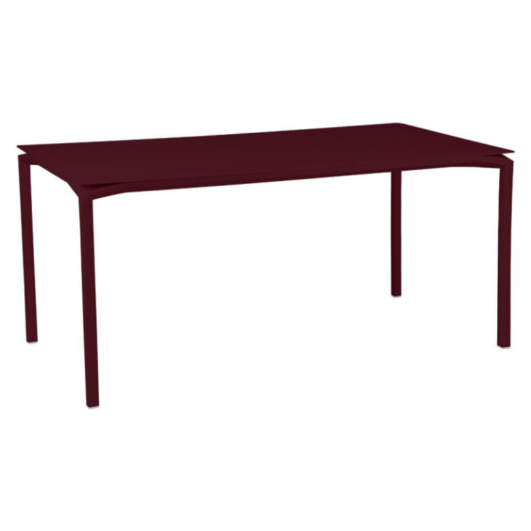 FERMOB - Table à manger rectangulaire FERMOB Calvi 160x80cm en métal - 25 coloris