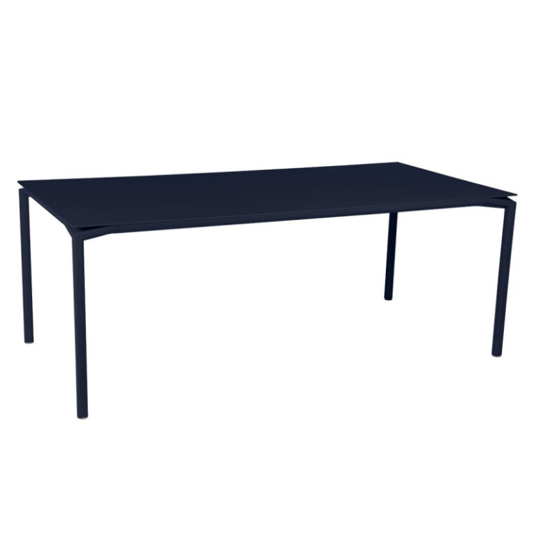 FERMOB - Table à manger rectangulaire FERMOB Calvi 195x95cm en métal - 25 coloris