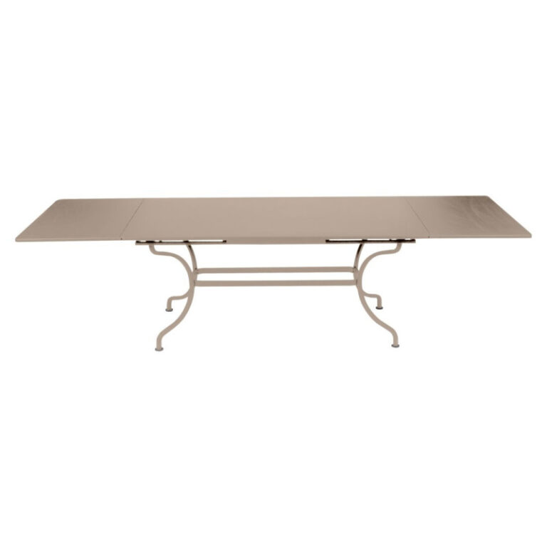 table a manger rectangulaire fermob romane avec allonges 200300x100cm en metal 25 coloris FERMOB - Table à manger rectangulaire FERMOB Romane avec allonges 200/300x100cm en métal - 25 coloris
