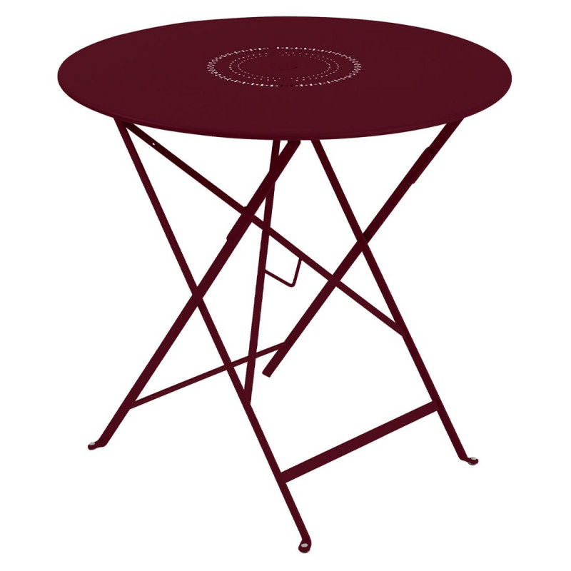 table a manger ronde fermob floreal 77cm en metal 25 coloris FERMOB - Table à manger ronde FERMOB Floréal 77cm en métal - 25 coloris