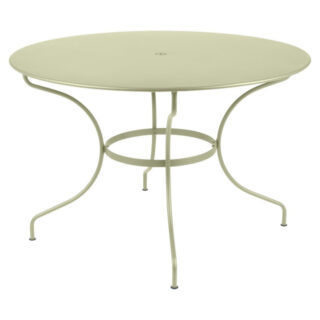Table à manger ronde FERMOB Opéra+ 117cm en métal – 25 coloris par la marque Fermob Fermob - Table à manger ronde FERMOB Opéra+ 117cm en métal – 25 coloris