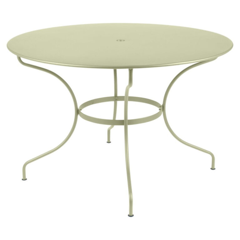 table a manger ronde fermob opera 117cm en metal 25 coloris FERMOB - Table à manger ronde FERMOB Opéra+ 117cm en métal - 25 coloris