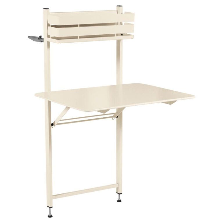 FERMOB - Table balcon rectangulaire FERMOB Bistro 57x77cm en métal - 25 coloris