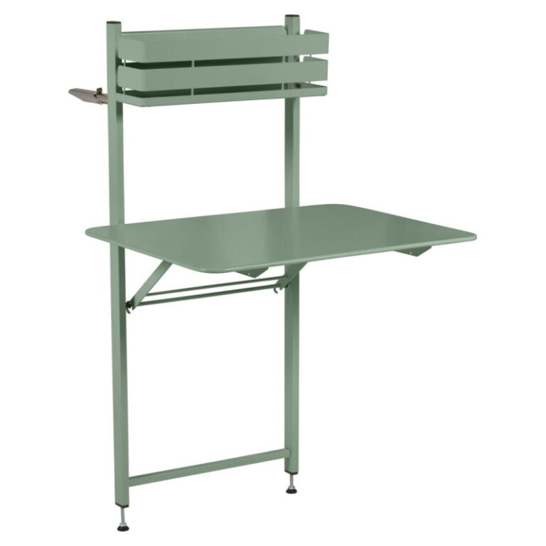 FERMOB - Table balcon rectangulaire FERMOB Bistro 57x77cm en métal - 25 coloris