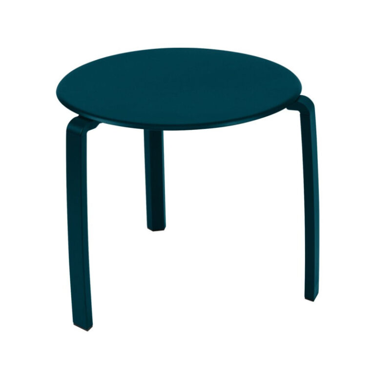 FERMOB - Table basse ronde FERMOB Alizé 48cm en métal - 25 coloris